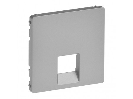 Legrand 755412 - Valena Life 1xRJ45/RJ11 csatlakozóaljzat burkolat alumínium