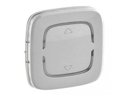 Legrand 755414 - MyHome (Valena Allure) redőnyvezérlő széles burkolat, aluminium