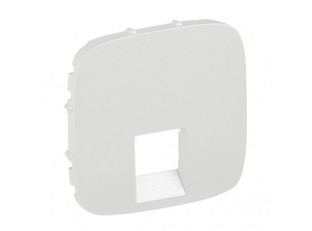 Legrand 755419 - Valena Allure RJ11/RJ45 aljzat burkolat, Gyöngyház