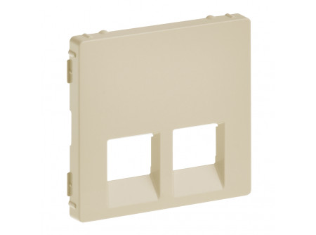 Legrand 755421 - Valena Life 2xRJ45/RJ11 csatlakozóaljzat burkolat elefántcsont