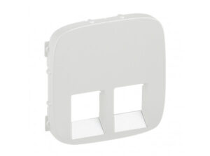 Legrand 755429 - Valena Allure 2xRJ11/RJ45 aljzat burkolat, Gyöngyház