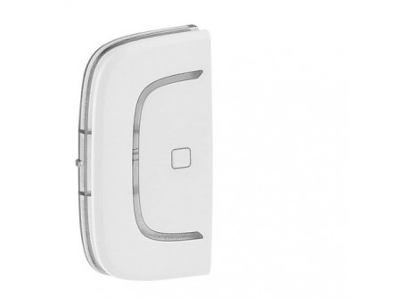 Legrand 755434 - MyHome (Valena Allure) stop jobb vagy bal oldali burkolat, fehér