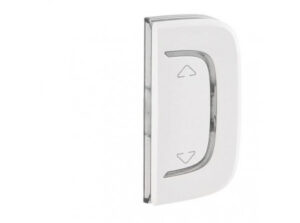 Legrand 755453 - MyHome (Valena Allure) redőnyvezérlés jobb vagy bal oldali burkolat, fehér