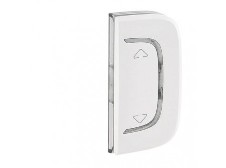 Legrand 755453 - MyHome (Valena Allure) redőnyvezérlés jobb vagy bal oldali burkolat, fehér