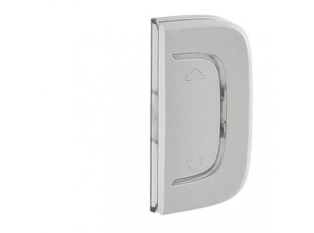 Legrand 755463 - MyHome (Valena Allure) redőnyvezérlés jobb vagy bal oldali burkolat, aluminium