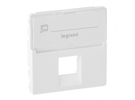 Legrand 755470 - Valena Life 1xRJ45 csatlakozóaljzat burkolat, címketartóval fehér