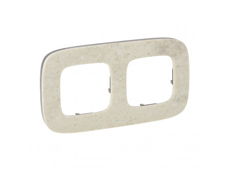 Legrand 755522 - Valena Allure Kettes keret, Márvány