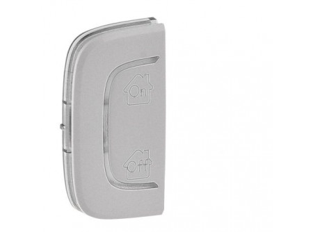 Legrand 755546 - MyHOME (Valena Allure) GEN BE/KI bal oldali burkolat, aluminium