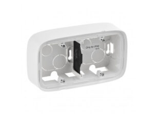 Legrand 755552 - Valena Allure Kettős kiemelődoboz, Fehér