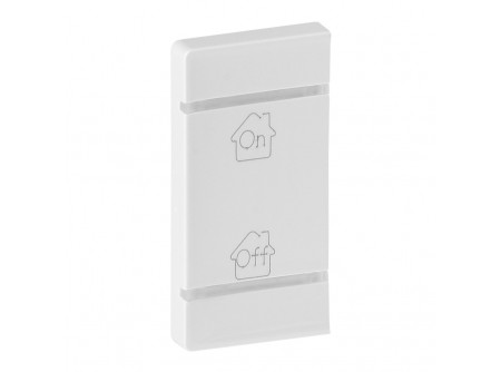 Legrand 755565 - MyHome (Valena Life) általános BE/KI jelölés bal oldali burkolat, fehér