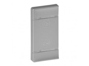 Legrand 755567 - MyHome (Valena Life) általános BE/KI jelölés bal oldali burkolat, alumínium
