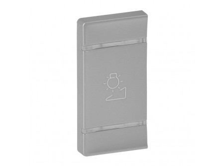 Legrand 755592 - MyHome (Valena Life) fényerőszabályzás FEL/LE, bal oldali burkolat, alumínium