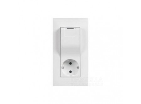 Legrand 764530 - Niloé 2P+F / USB kombinált csatlakozóaljzat, fehér