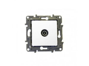 Legrand 764555 - Niloé TV aljzat, végzáró (10 dB), fehér