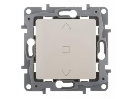 Legrand 764612 - Niloé redőnynyomó, bézs