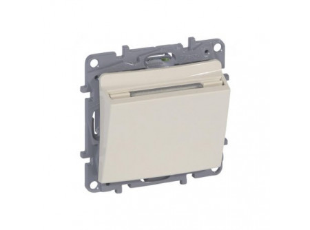 Legrand 764632 - Niloé 2P+F aljzat csapófedeles gyermekvédelemmel, bézs