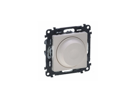 Legrand 764688 - Niloé forgatógombos fényerőszabályzó 5 - 300 W (izzó, halogén), 2-vezetékes, béz