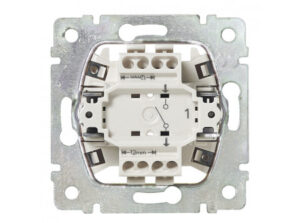 Legrand 770102 - Valena kétpólusú kapcsoló alumínium