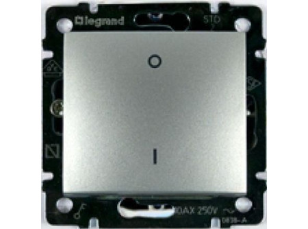 Legrand 770103 - Valena hárompólusú kapcsoló alumínium