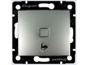 Legrand 770115 - Valena egypólusúnyomó csj jf alumínium