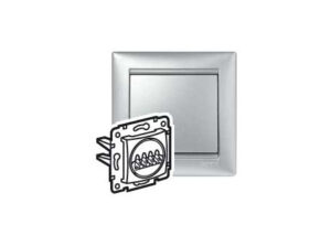Legrand 770124 - Valena hangszórócsatlakozó alumínium