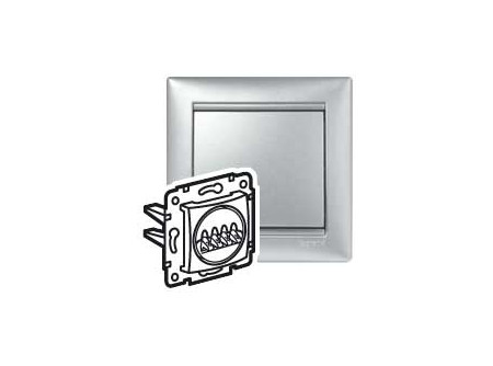 Legrand 770124 - Valena hangszórócsatlakozó alumínium