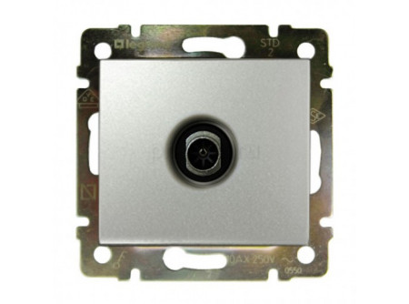 Legrand 770130 - Valena TV aljzat végz 10dB alumínium
