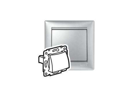 Legrand 770147 - Valena kábelkivezető alumínium