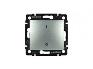 Legrand 770204 - Valena kétpólusú kapcsoló 16A, alumínium