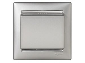 Legrand 770235 - Valena hotelkártya kapcsoló késleltetéssel, alumínium