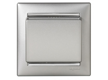 Legrand 770235 - Valena hotelkártya kapcsoló késleltetéssel, alumínium