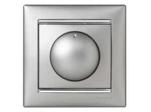 Legrand 770261 - Valena forgatógombos dimmer 40-400W izzó- és halogénlámpához, alumínium