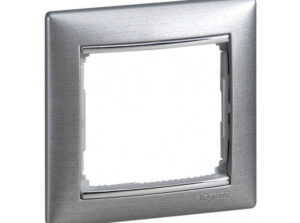 Legrand 770331 - Valena keret egyes, alumetál