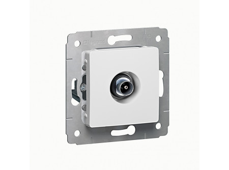 Legrand 773678 - Cariva TV aljzat végz 1,5dB keret nélkül fehér
