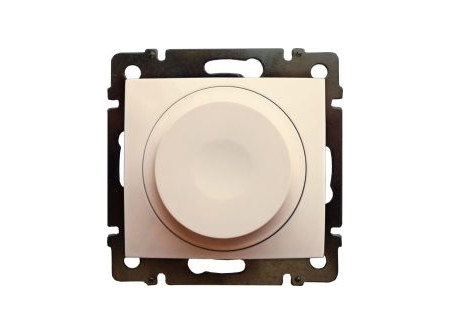 LEGRAND 774163 - Valena forgatógombos fényerőszabályzó elefántcsont 2 vezetékes, 300W, LED-hez is