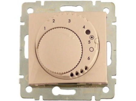 Legrand 774191 - Valena szobatermosztát padlófűtéshez, elefántcsont