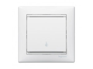 Legrand 774312 - Valena egypólusú nyomó lj elefántcsont