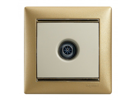 Legrand 774329 - Valena TV aljzat végz 1,5dB elefántcsont