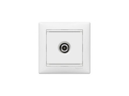 Legrand 774331 - Valena TV aljzat átm elefántcsont