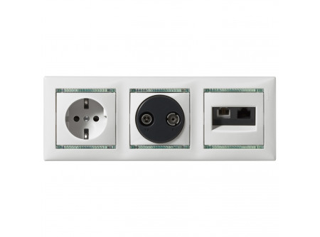 Legrand 774332 - Valena TV-RD aljzat végz 1,5dB elefántcsont