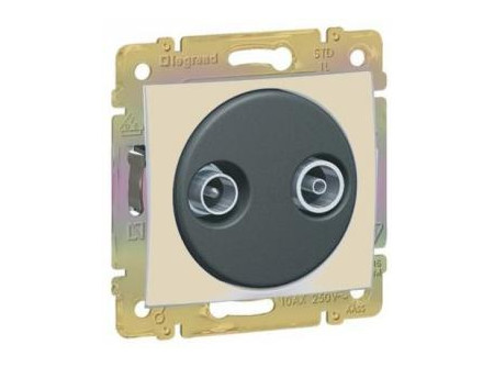 Legrand 774334 - Valena TV-RD aljzat átm elefántcsont