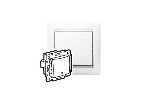 Legrand 774402 - Valena kétpólusú kapcsoló fehér