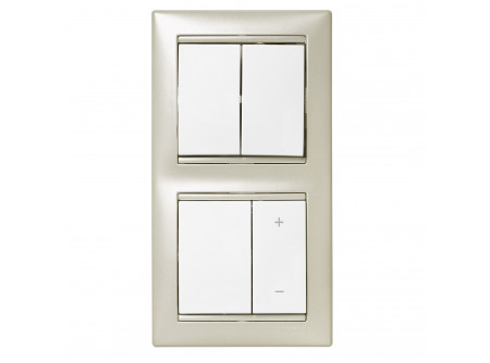 Legrand 774408 - Valena kettős váltókapcsoló fehér