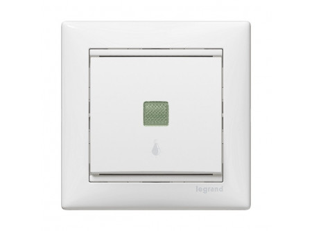Legrand 774415 - Valena egypólusúnyomó csj jf fehér