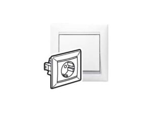 Legrand 774423 - Valena 2P+F csatlakozóaljzat mnblk fehér