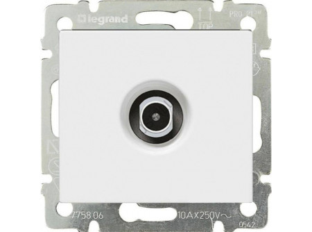 Legrand 774430 - Valena TV aljzat végz 10dB fehér