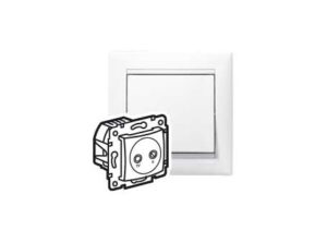 Legrand 774432 - Valena TV-RD aljzat végz 1,5dB fehér