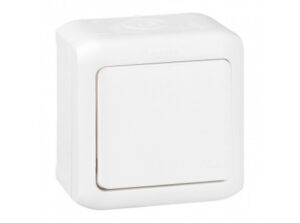 Legrand 782360 - Forix IP44 falon kívüli egypolusú kapcsoló 10 AX - 250 V~ fehér