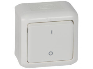 Legrand 782366 - Forix IP44 kétpólusú kapcsoló fehér