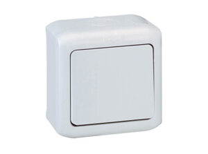 Legrand 782380 - Forix IP44 falon kívüli egypolusú kapcsoló 10 AX - 250 V~ szürke